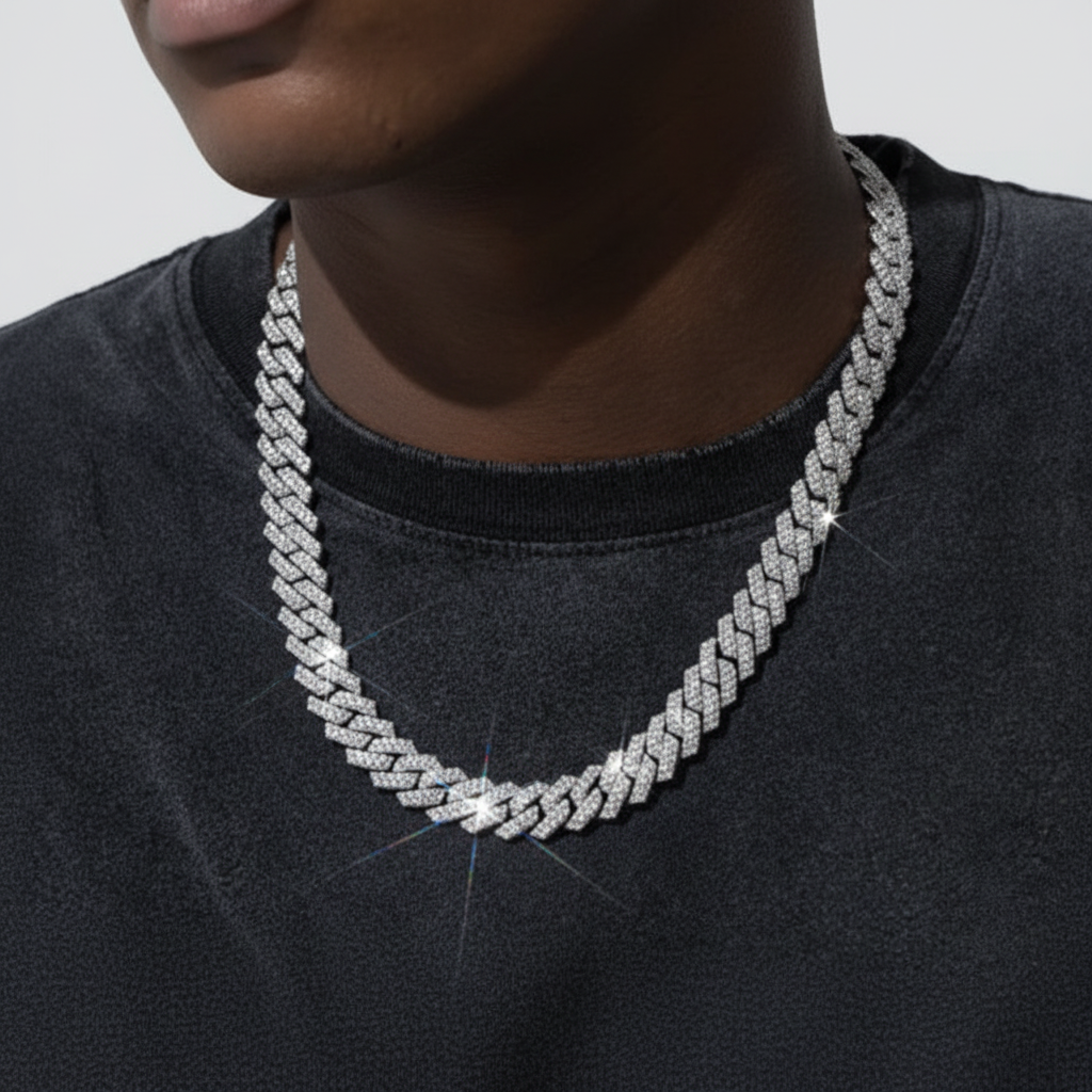 Iced Out Cuban Link Chain