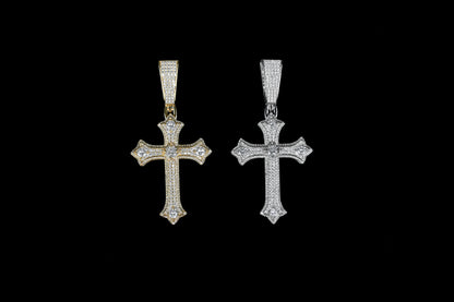 Silver Cross Necklace, Jesus Ankh Cross Charm Necklace, Silver Chain Necklace, Pray Necklace Waterproof Minimalist Necklace Gift For Him Her